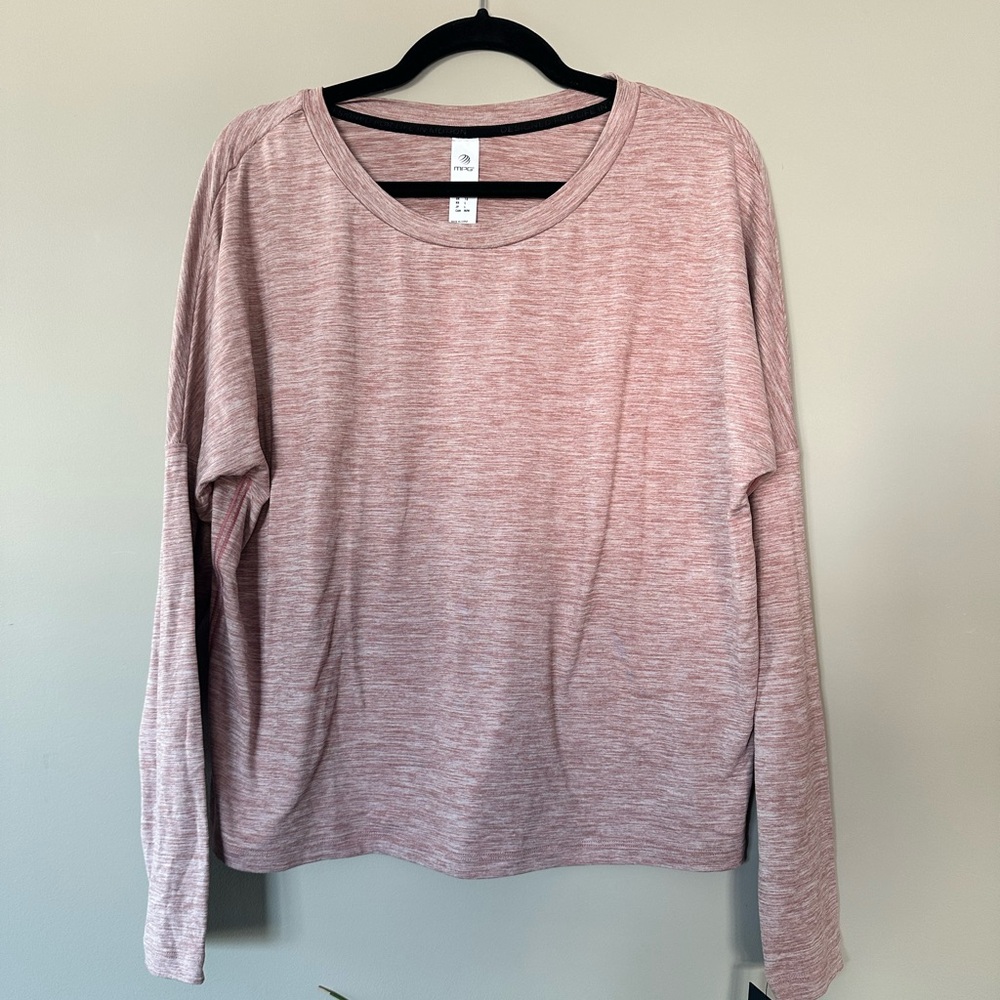 MPG Women's Pink Long Sleeve Top